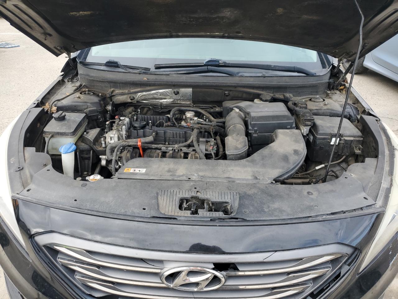 2015 Hyundai Sonata VIN 5NPE34AF3FH107739 Copart auction photo, all over damage thumbnail 11
