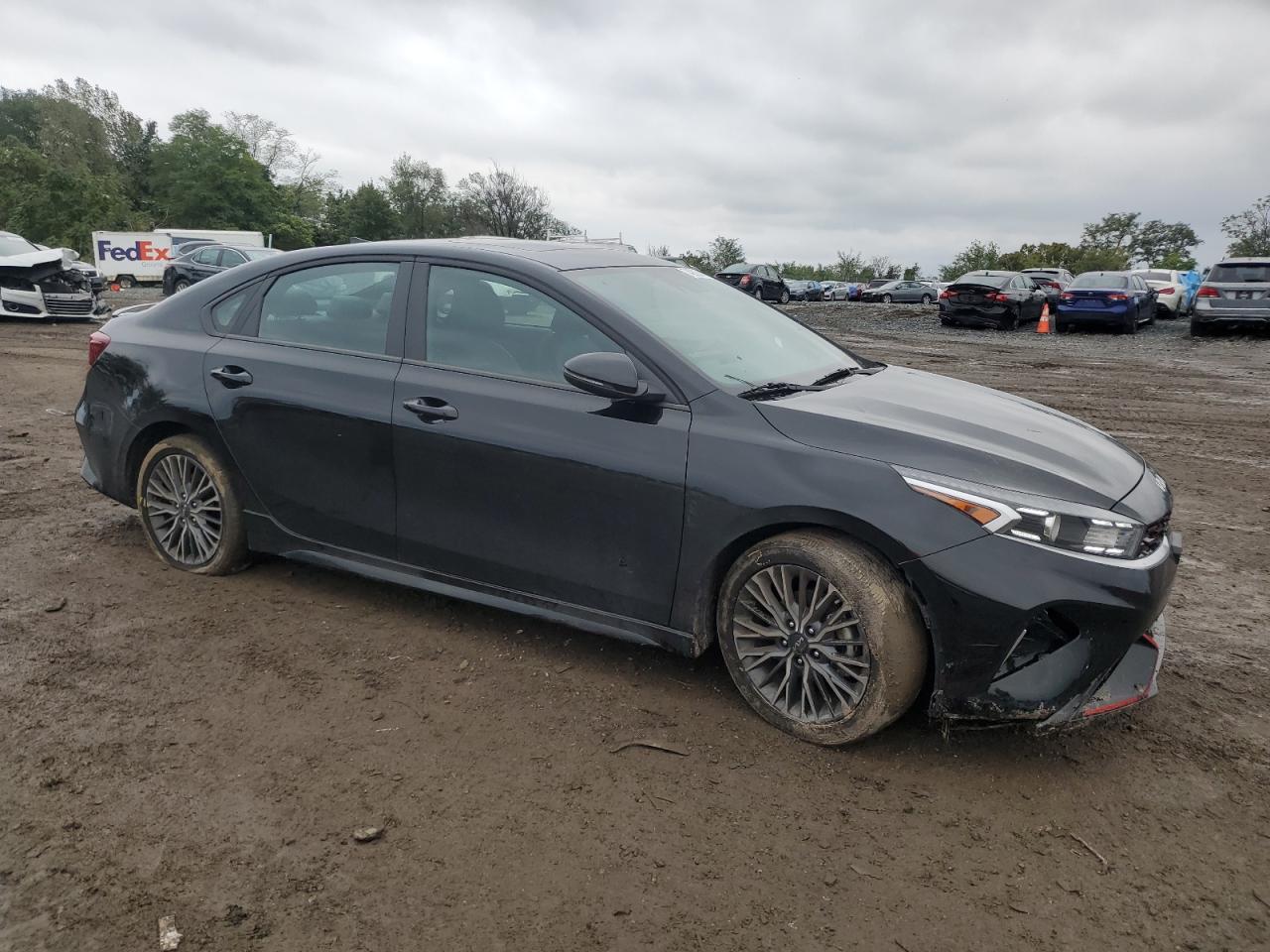 2023 KIA Forte VIN 3KPF54AD0PE628808 Copart auction photo, side / rear end damage thumbnail 4