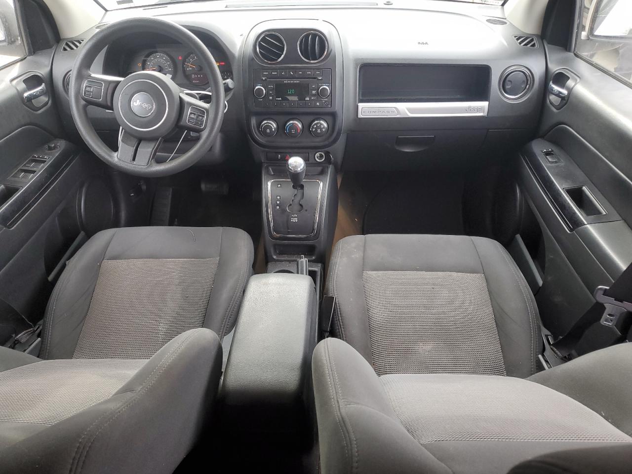 2016 Jeep Compass VIN 1C4NJCBA0GD705328 Copart auction photo, side / front end damage thumbnail 8