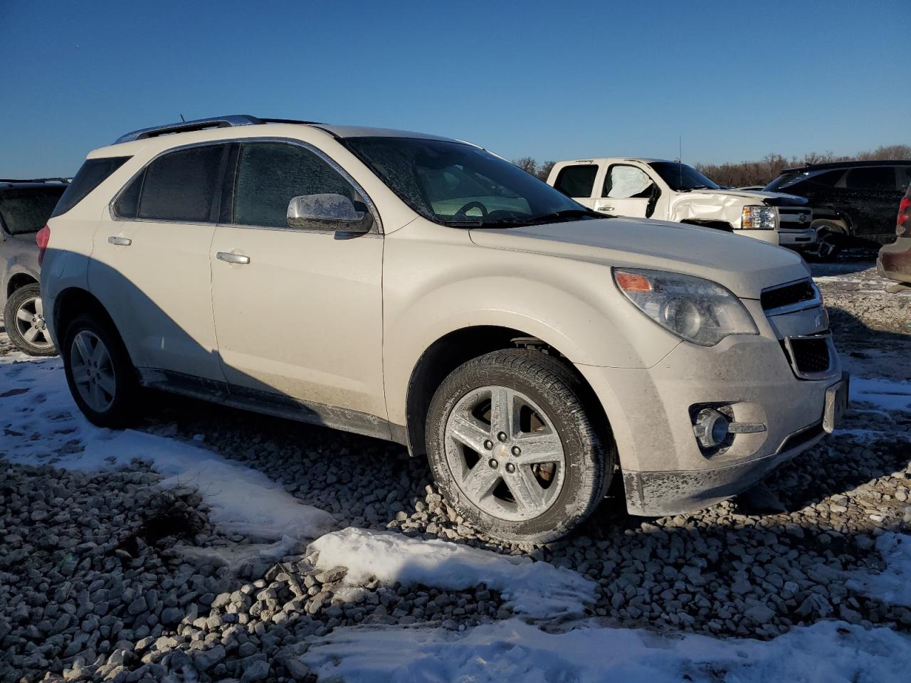 2014 Chevrolet Equinox VIN 1GNALDEK8EZ103285 Copart auction photo, front end damage thumbnail 4