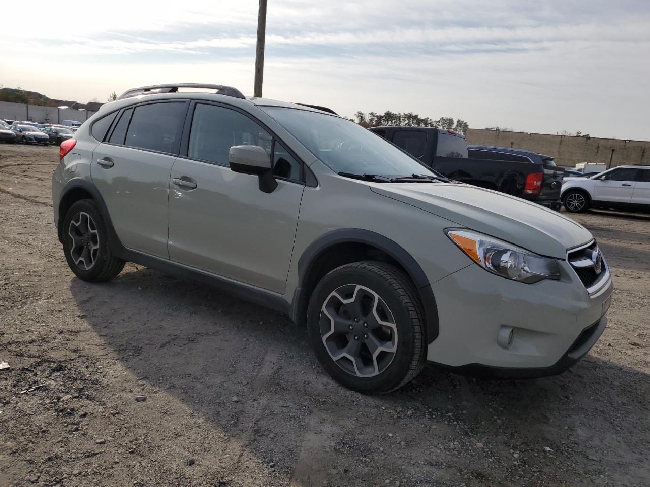 2014 Subaru XV VIN JF2GPACC5E8295709 Copart auction photo, undercarriage / rear end damage thumbnail 4