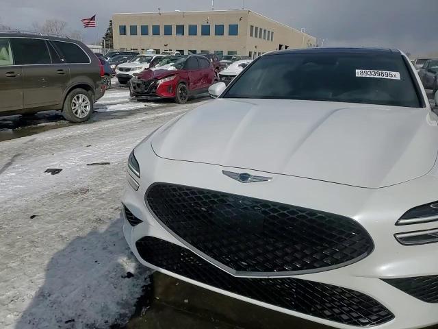 2022 Genesis G70 VIN KMTG54TE0NU092761 Copart auction photo, rear end damage thumbnail 13