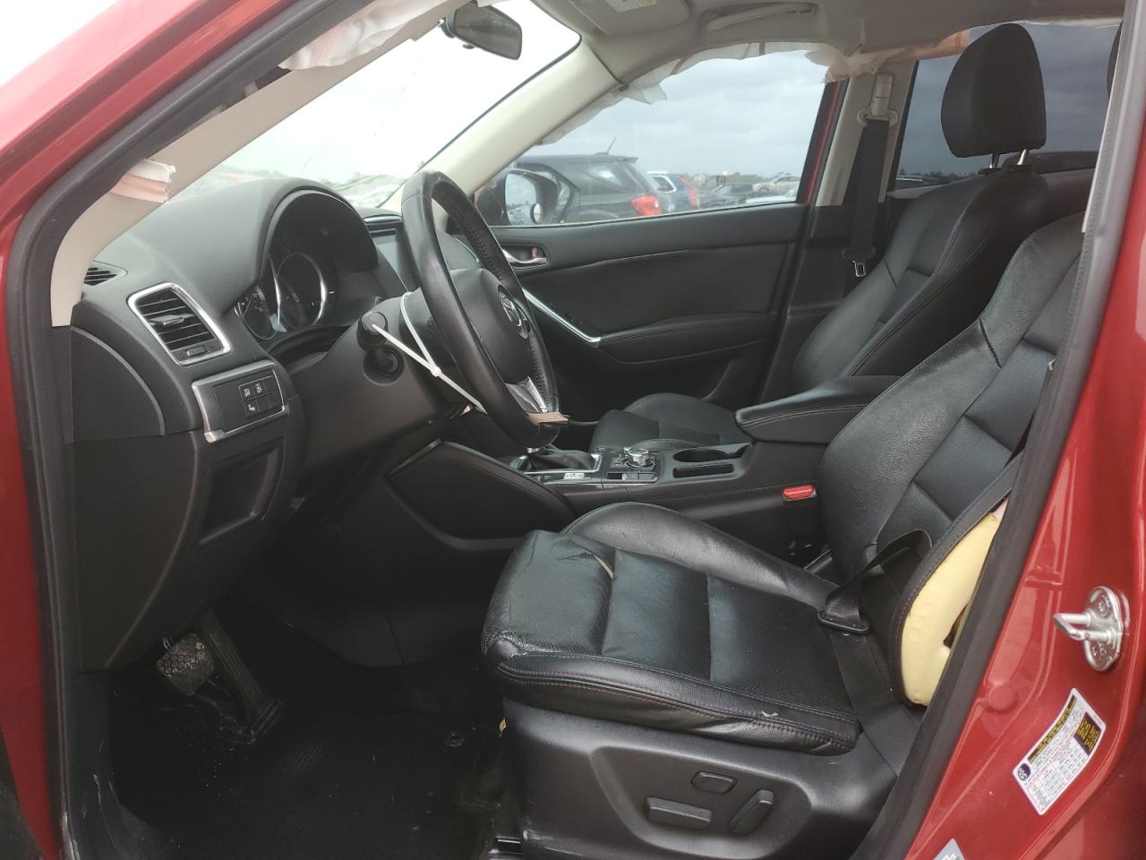 2016 Mazda CX-5 VIN JM3KE2DY3G0785556 Copart auction photo, side / rear end damage thumbnail 7
