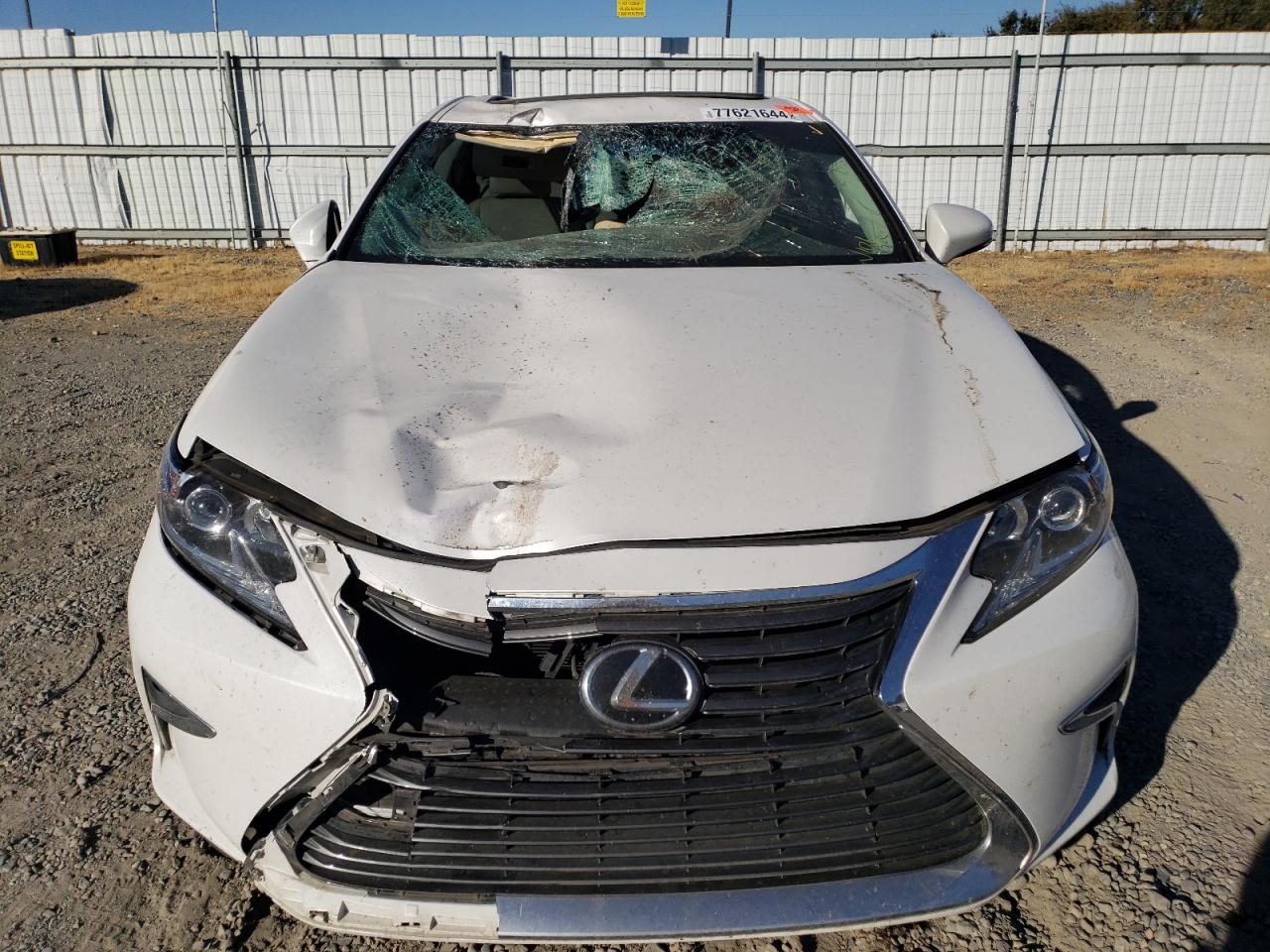 2018 Lexus ES VIN 58ABK1GG8JU085034 Copart auction photo, front end damage thumbnail 5
