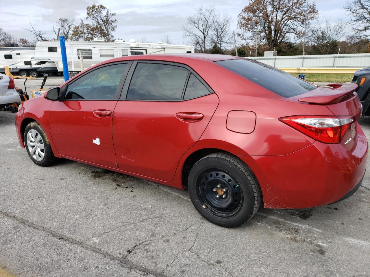 2015 Toyota Corolla VIN 5YFBURHE2FP256219 Copart auction photo, water/flood damage thumbnail 2