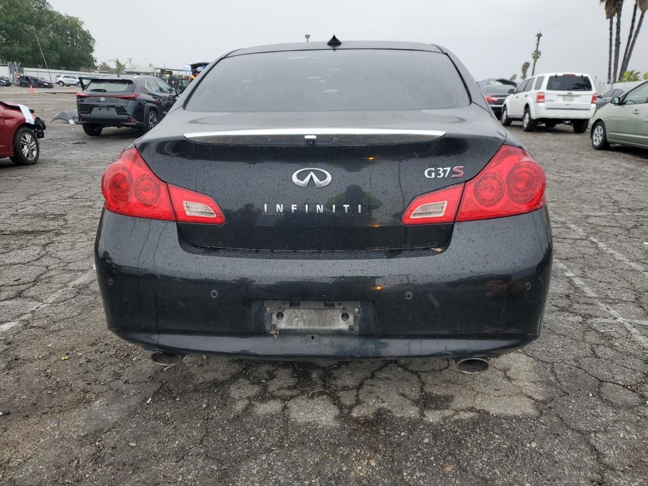 2013 Infiniti G VIN JN1CV6AP4DM712543 Copart auction photo, vandalism / stripped damage thumbnail 6