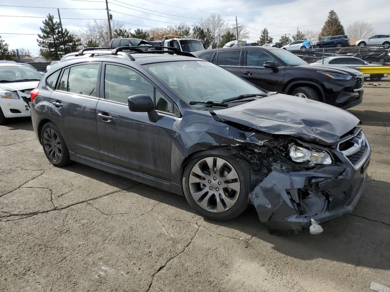 2013 Subaru Impreza VIN JF1GPAL64D2891717 Copart auction photo, front end damage thumbnail 4