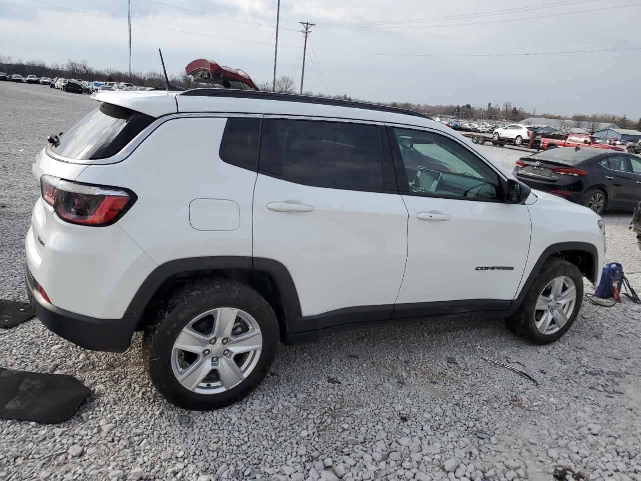 2022 Jeep Compass VIN 3C4NJDBB4NT121925 Copart auction photo, undercarriage damage thumbnail 3