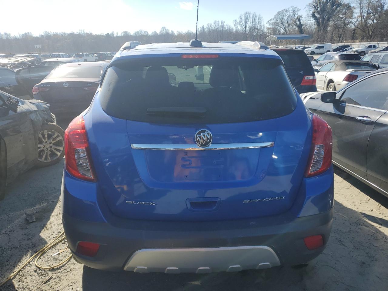 2016 Buick Encore VIN KL4CJASB6GB615367 Copart auction photo, front end damage thumbnail 6