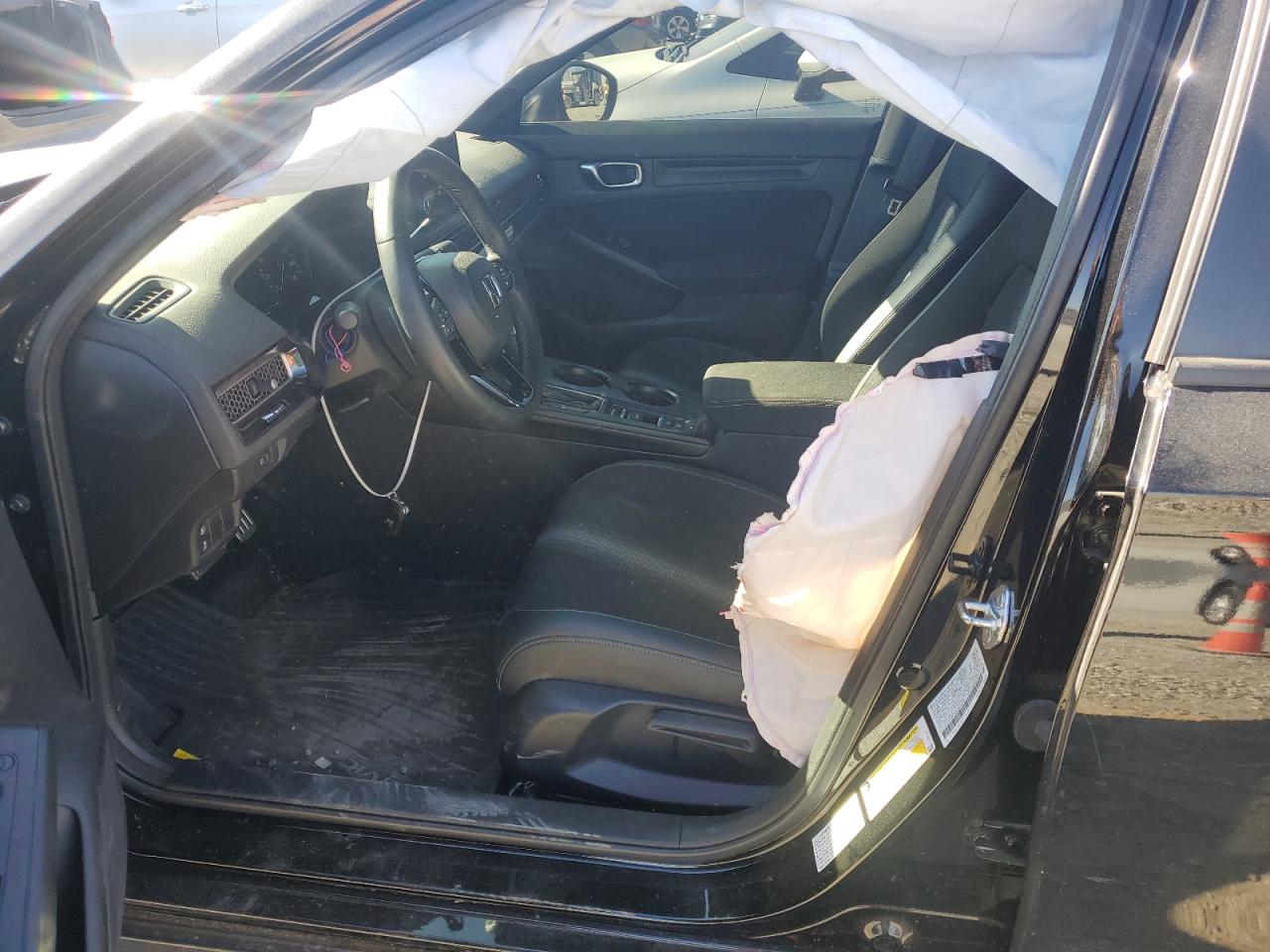 2023 Honda Civic VIN 2HGFE2F50PH570890 Copart auction photo, front end damage thumbnail 7