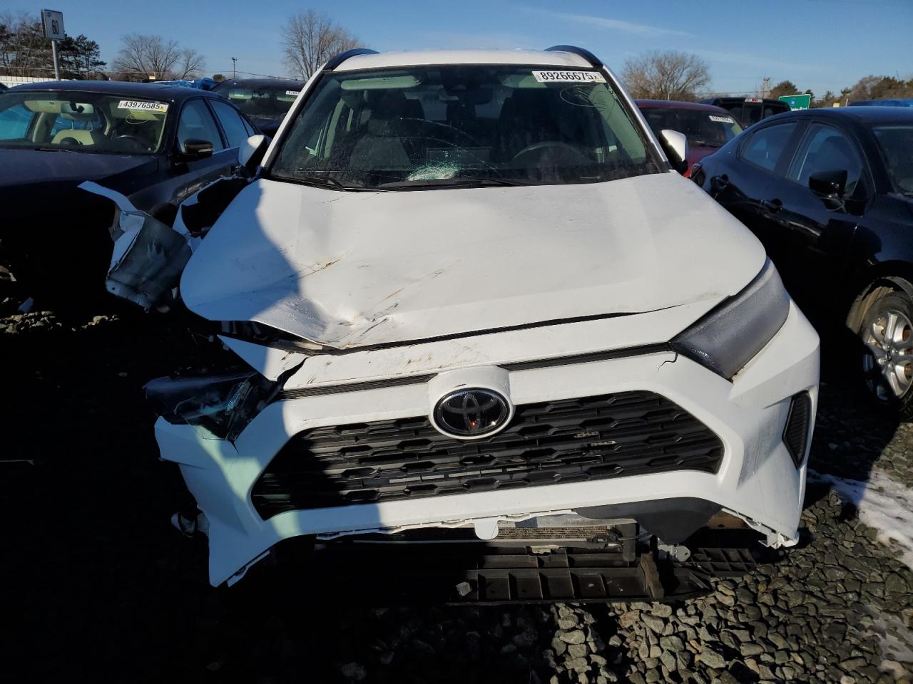 2023 Toyota RAV 4 VIN 2T3P1RFV4PW339921 Copart auction photo, front end damage thumbnail 5