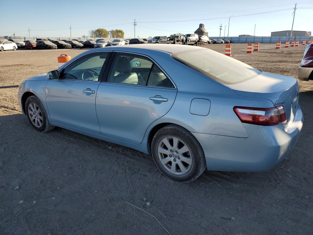 2007 Toyota Camry VIN 4T1BE46K07U679888 Copart auction photo, side damage thumbnail 2