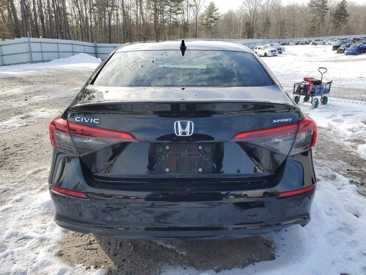 2024 Honda Civic VIN 2HGFE2F50RH553090 Copart auction photo, front end / side damage thumbnail 6
