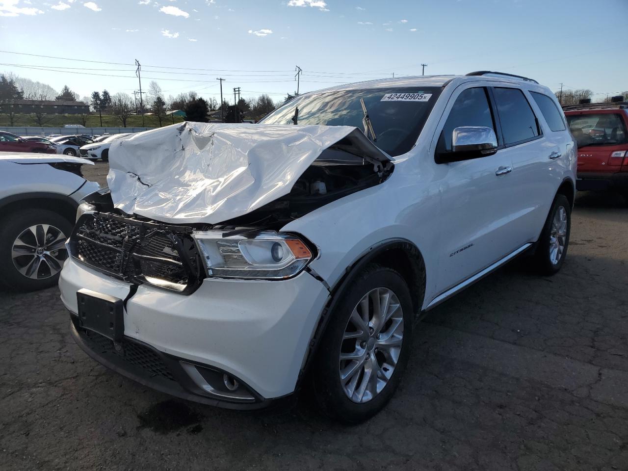 2014 Dodge Durango VIN 1C4SDJET9EC303953