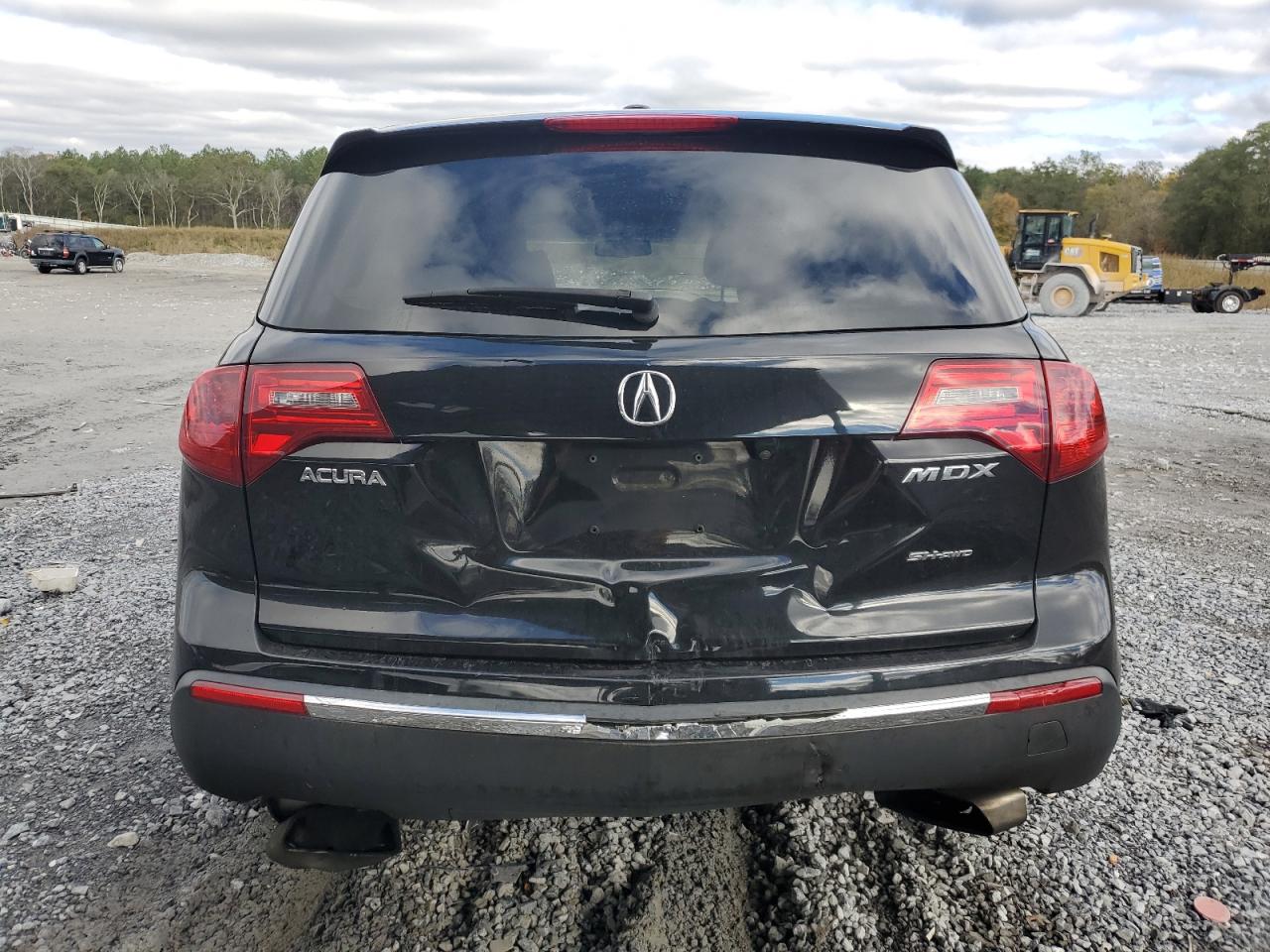 2011 Acura MDX VIN 2HNYD2H60BH544289 Copart auction photo, rear end / minor dent/scratches damage thumbnail 6