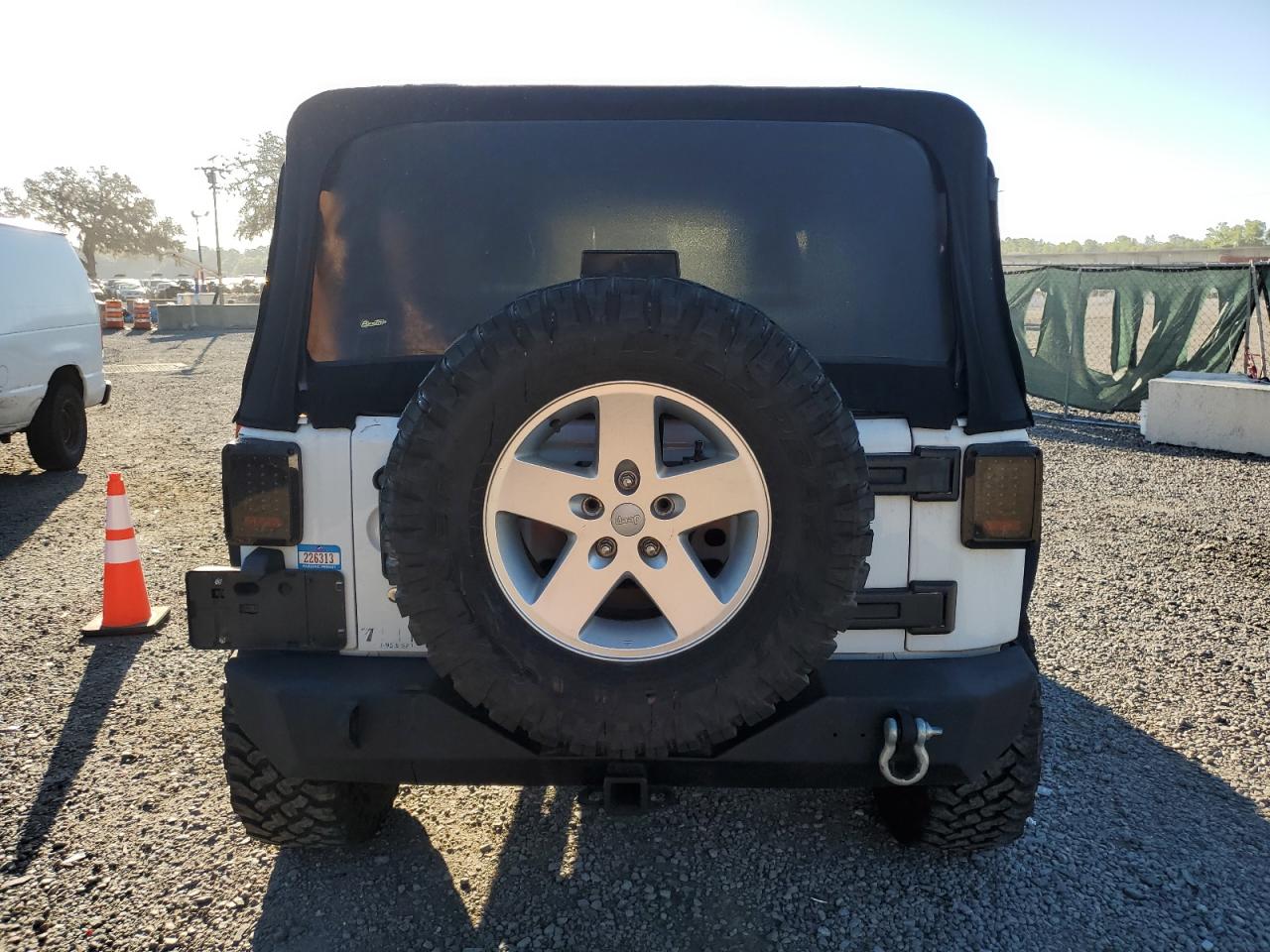 2012 Jeep Wrangler VIN 1C4GJWAG7CL143850 Copart auction photo, front end damage thumbnail 6