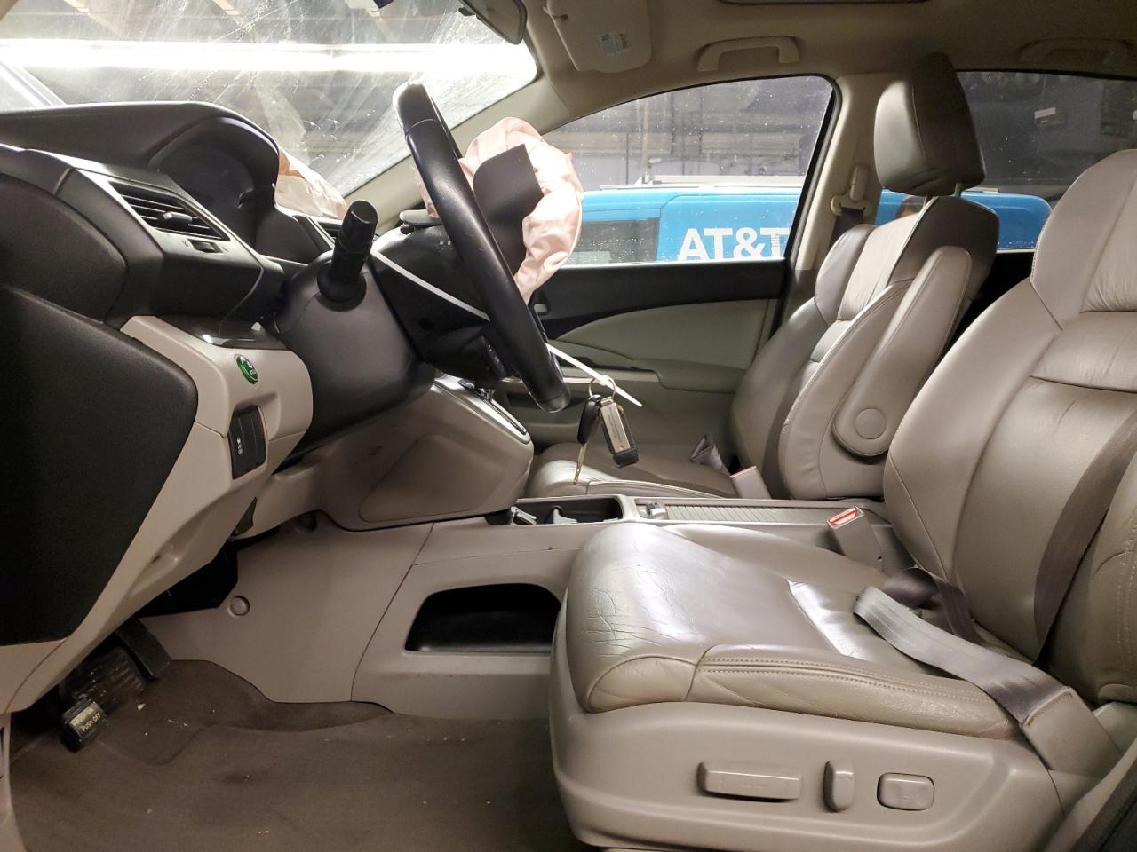 2013 Honda CR-V VIN 2HKRM4H71DH694890 Copart auction photo, front end / mechanical damage thumbnail 7