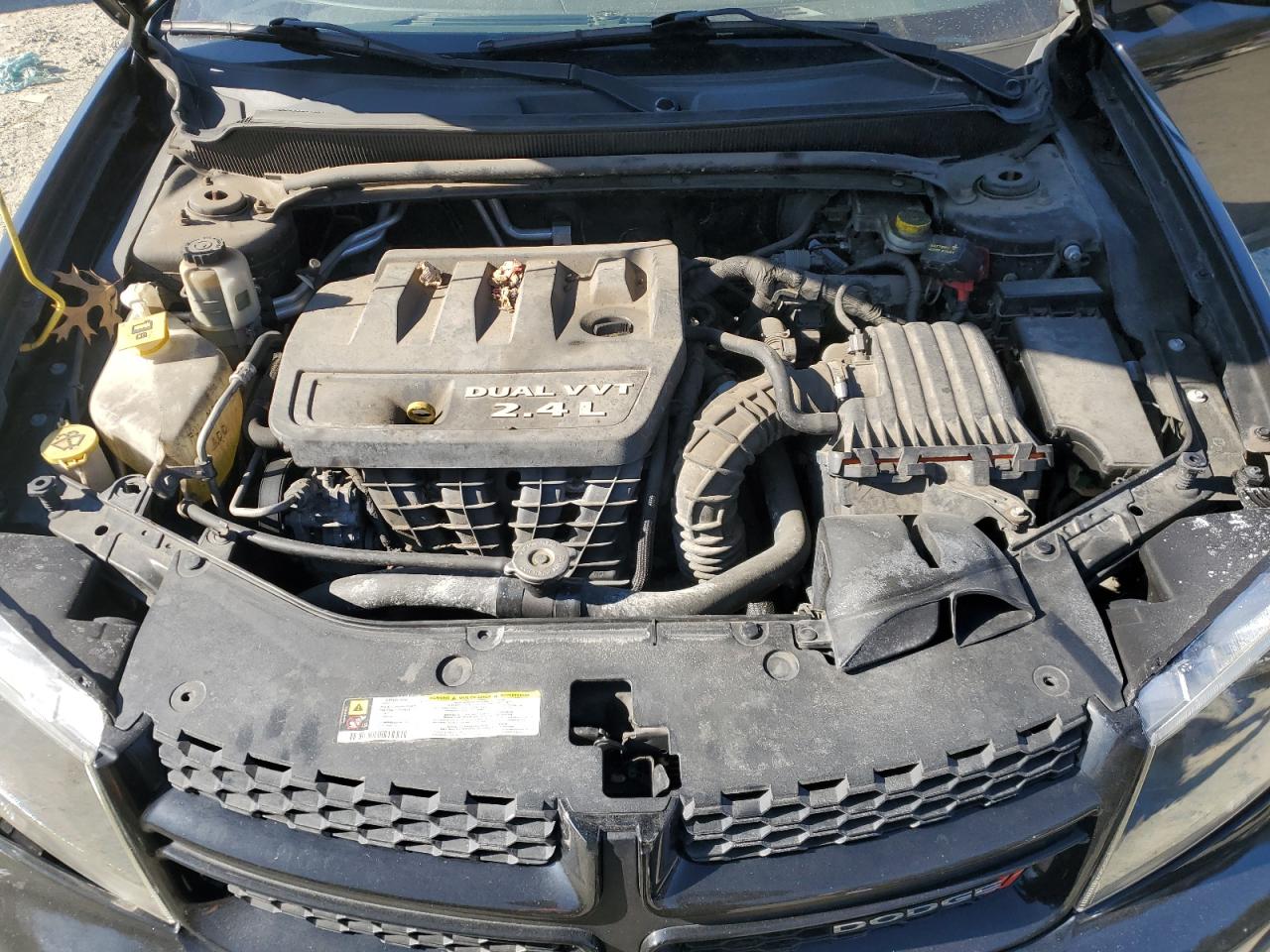 2013 Dodge Avenger VIN 1C3CDZCB9DN717531 Copart auction photo, rear end / mechanical damage thumbnail 12