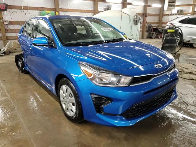 2021 KIA Rio VIN 3KPA25AD3ME402346 Copart auction photo, rear end / side damage thumbnail 13