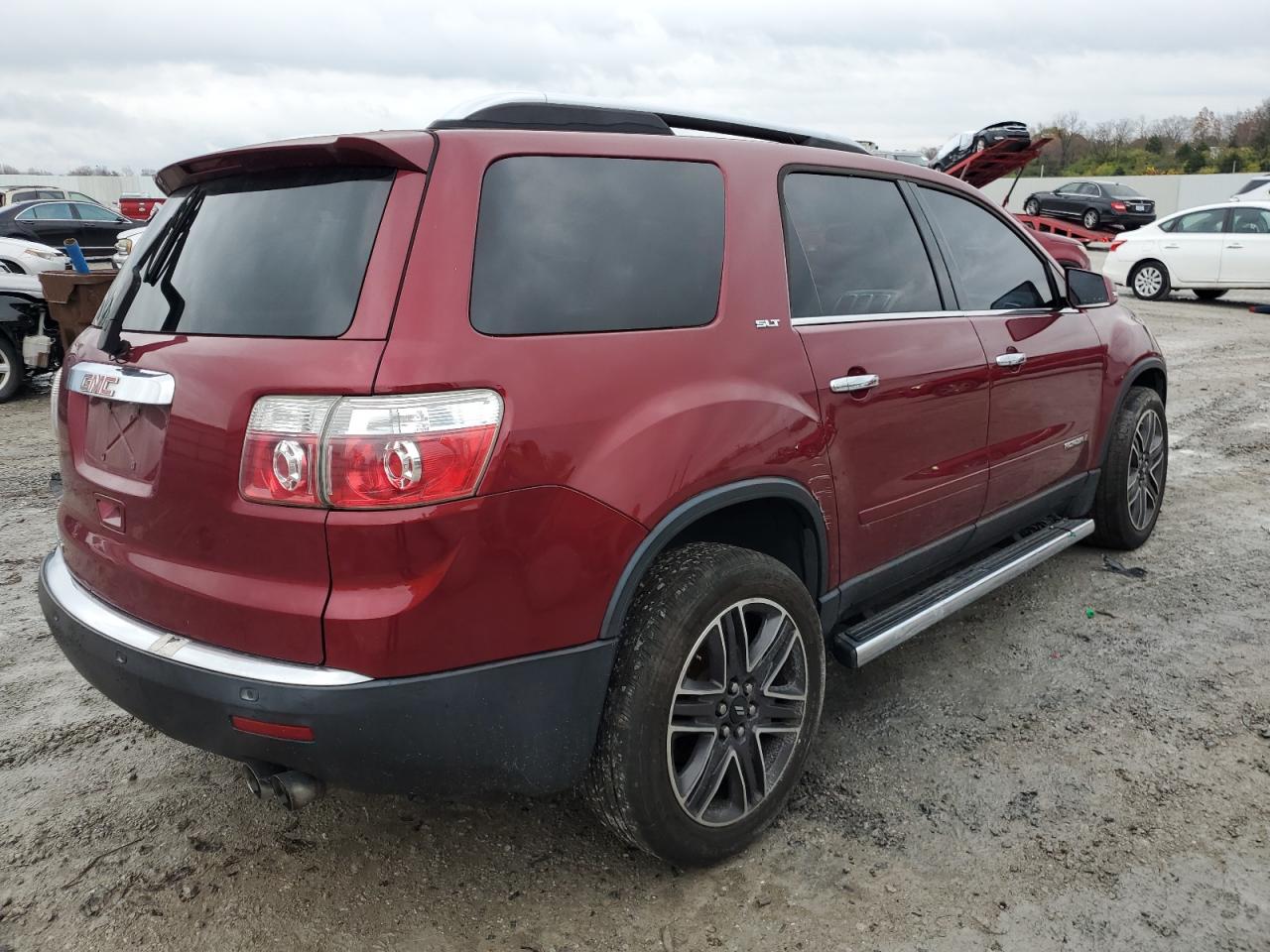 2007 GMC Acadia VIN 1GKER33767J127995 Copart auction photo, all over damage thumbnail 3
