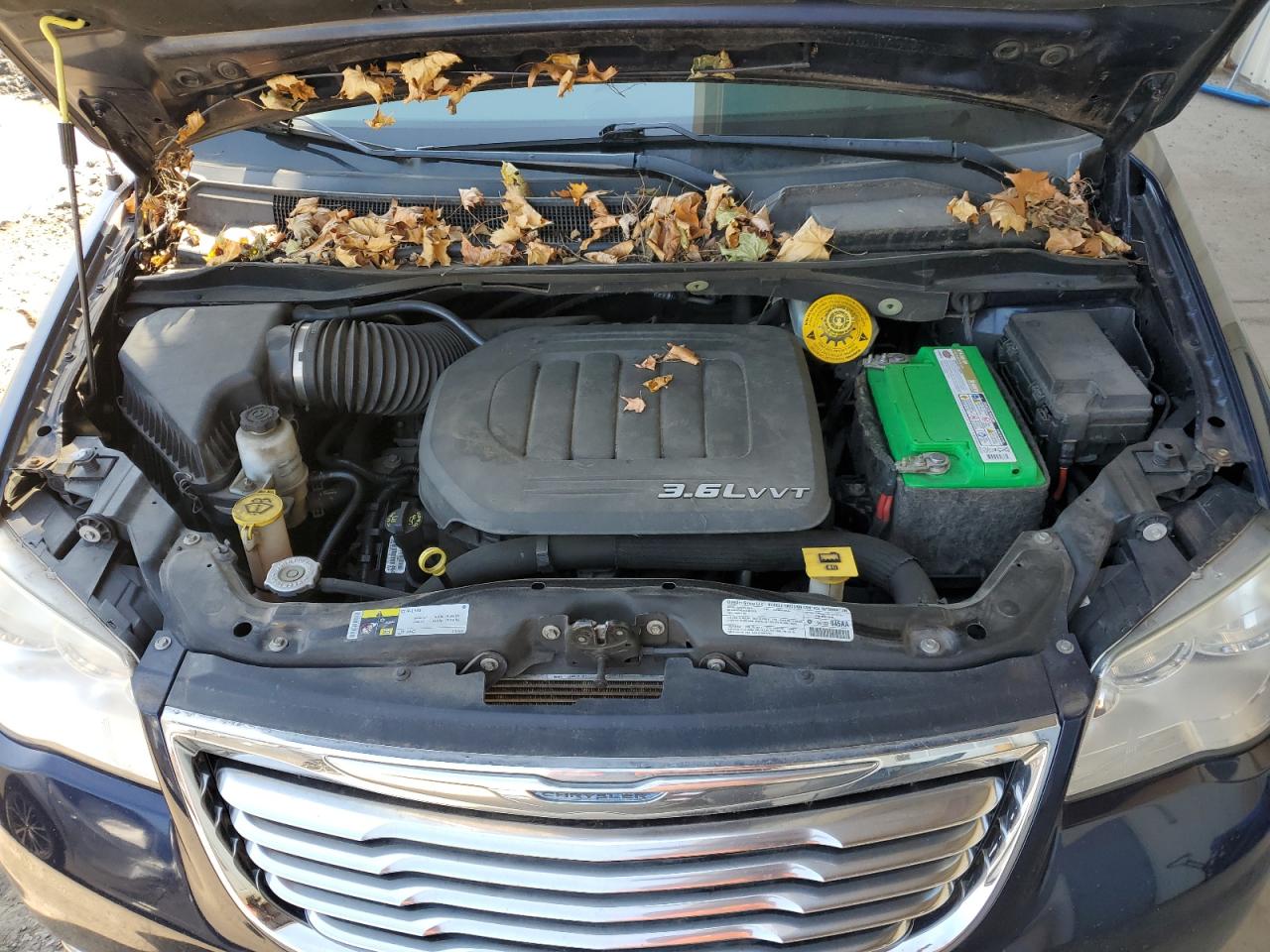 2013 Chrysler Town & Country VIN 2C4RC1BG3DR786659 Copart auction photo, side damage thumbnail 12
