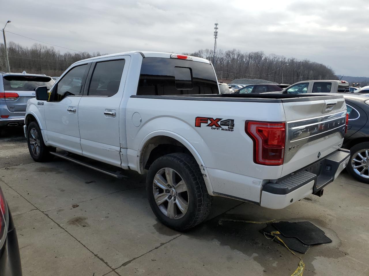 2015 Ford F-150 VIN 1FTEW1EF1FFC21250 Copart auction photo, top/roof / side damage thumbnail 2