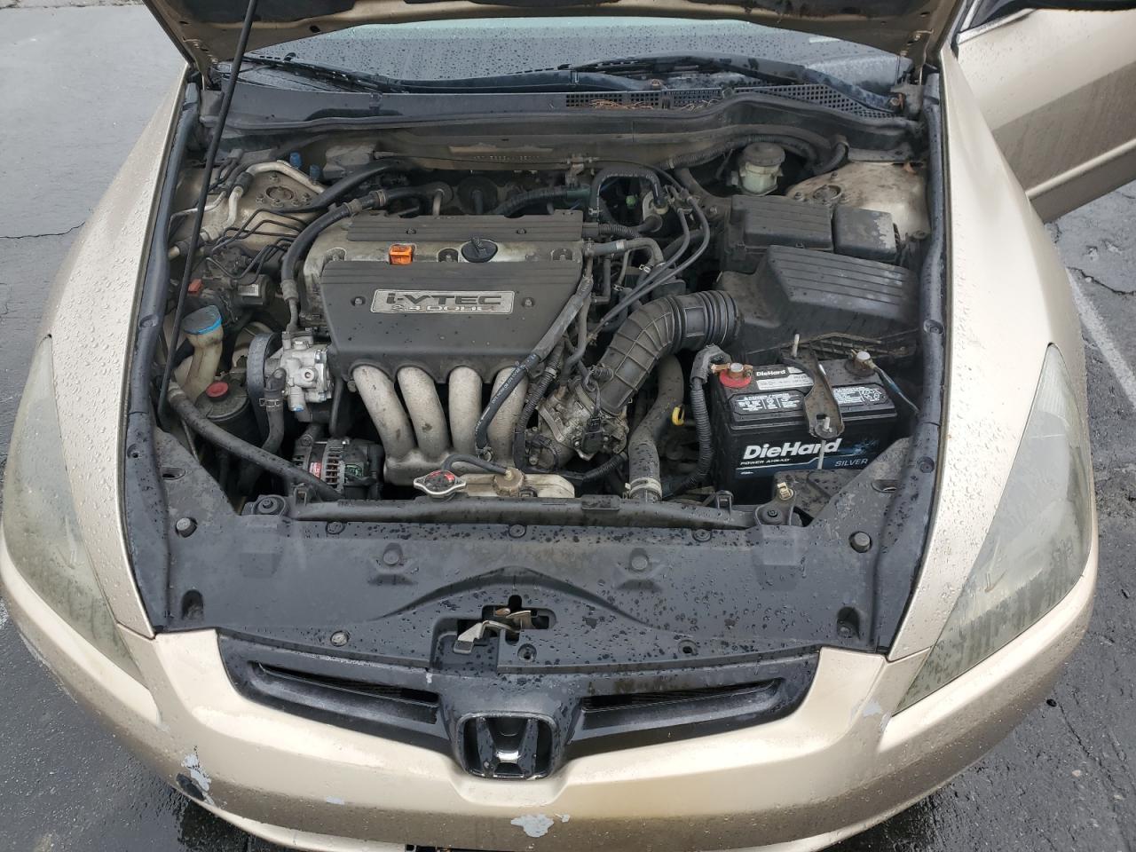 2004 Honda Accord VIN 1HGCM56634A038009 Copart auction photo, rear end damage thumbnail 11