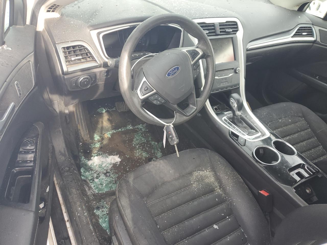 2013 Ford Fusion VIN 3FA6P0H72DR383619 Copart auction photo, top/roof / rear end damage thumbnail 8