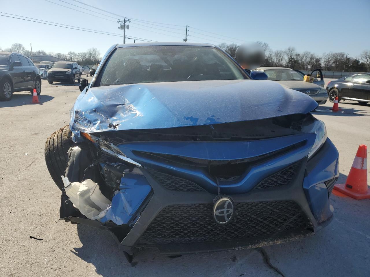 2019 Toyota Camry VIN 4T1B11HK8KU179977 Copart auction photo, all over damage thumbnail 5