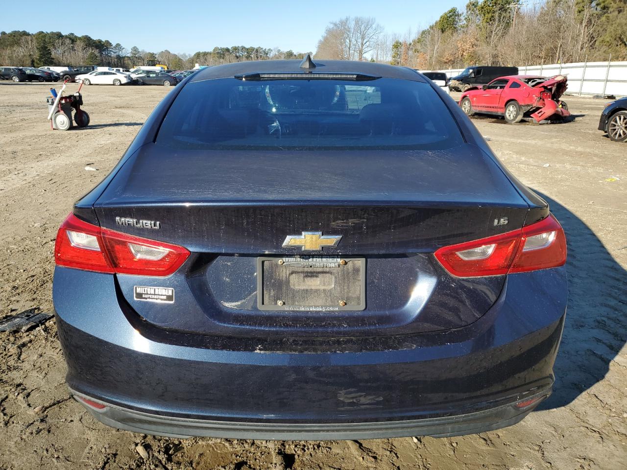 2016 Chevrolet Malibu VIN 1G1ZB5ST1GF302564 Copart auction photo, front end damage thumbnail 6