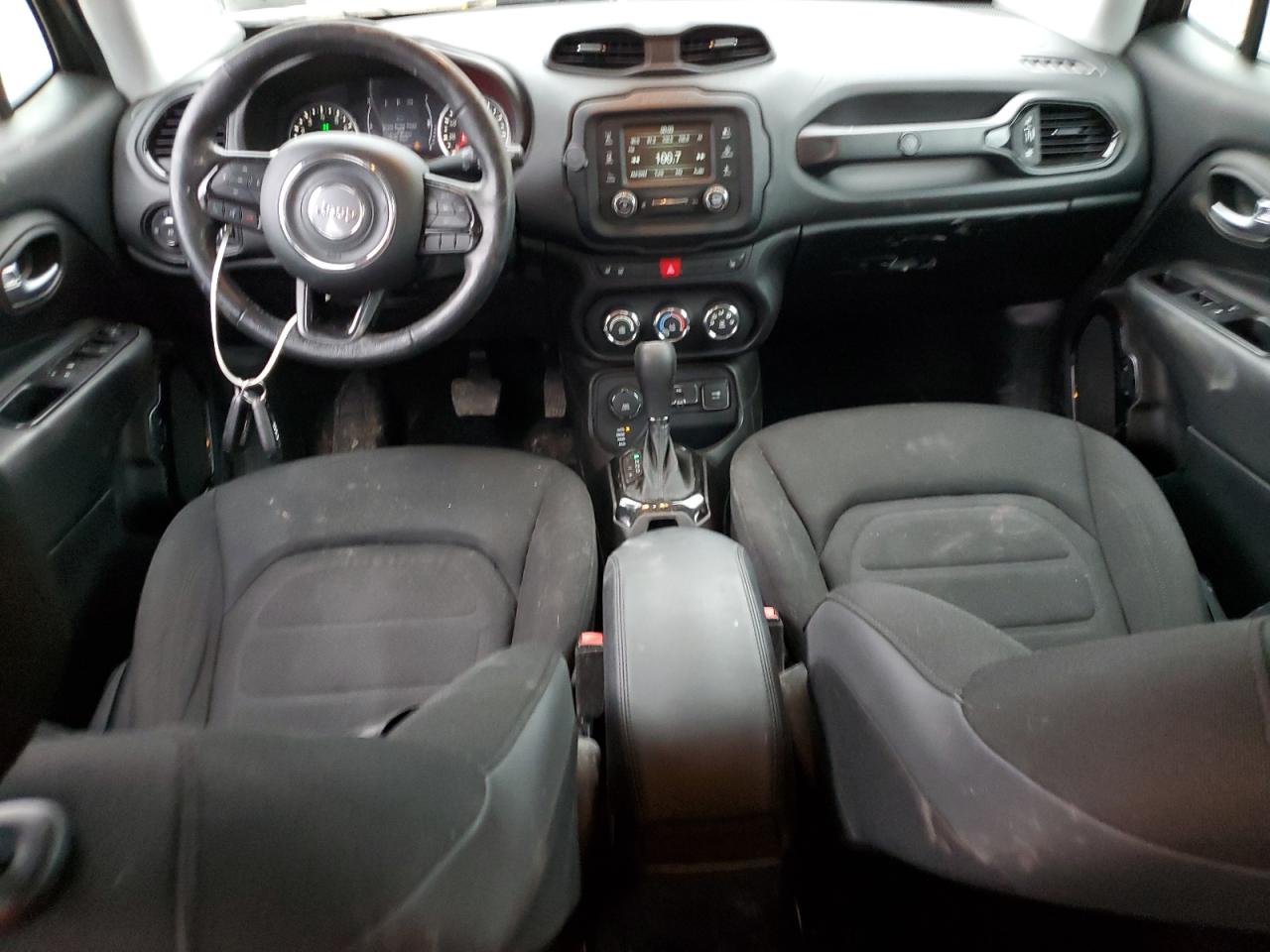 2017 Jeep Renegade VIN ZACCJBBB8HPG45764 Copart auction photo, front end / side damage thumbnail 8