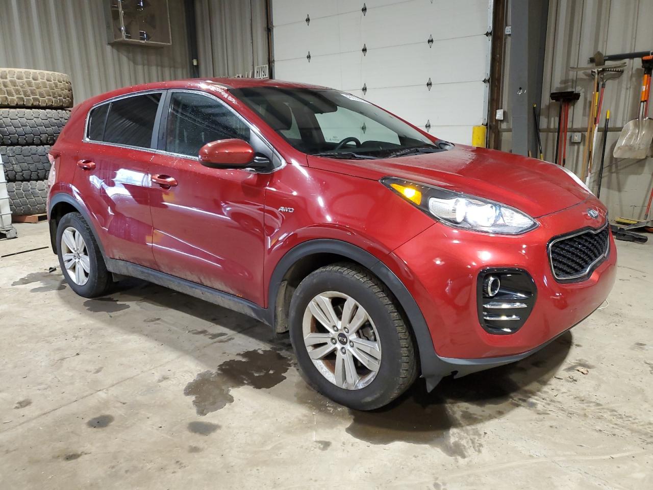 2018 KIA Sportage VIN KNDPMCAC0J7449166 Copart auction photo, minor dent/scratches damage thumbnail 4