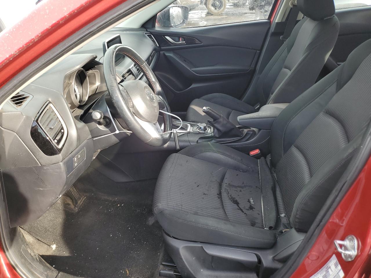 2016 Mazda 3 VIN 3MZBM1V78GM254181 Copart auction photo, rear end damage thumbnail 7