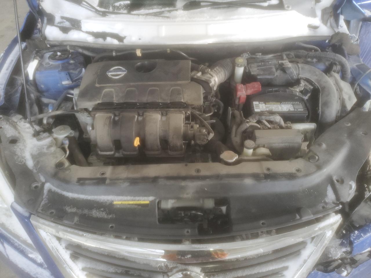2014 Nissan Sentra VIN 3N1AB7AP1EY307597 Copart auction photo, front end damage thumbnail 12