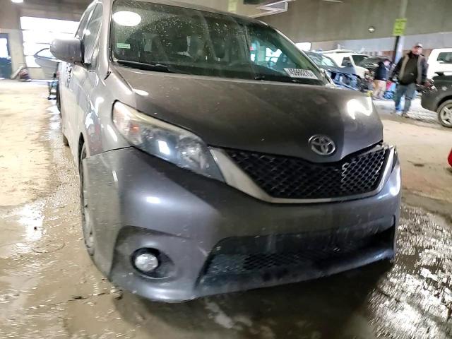2011 Toyota Sienna VIN 5TDXK3DC4BS119068 Copart auction photo, side / front end damage thumbnail 11