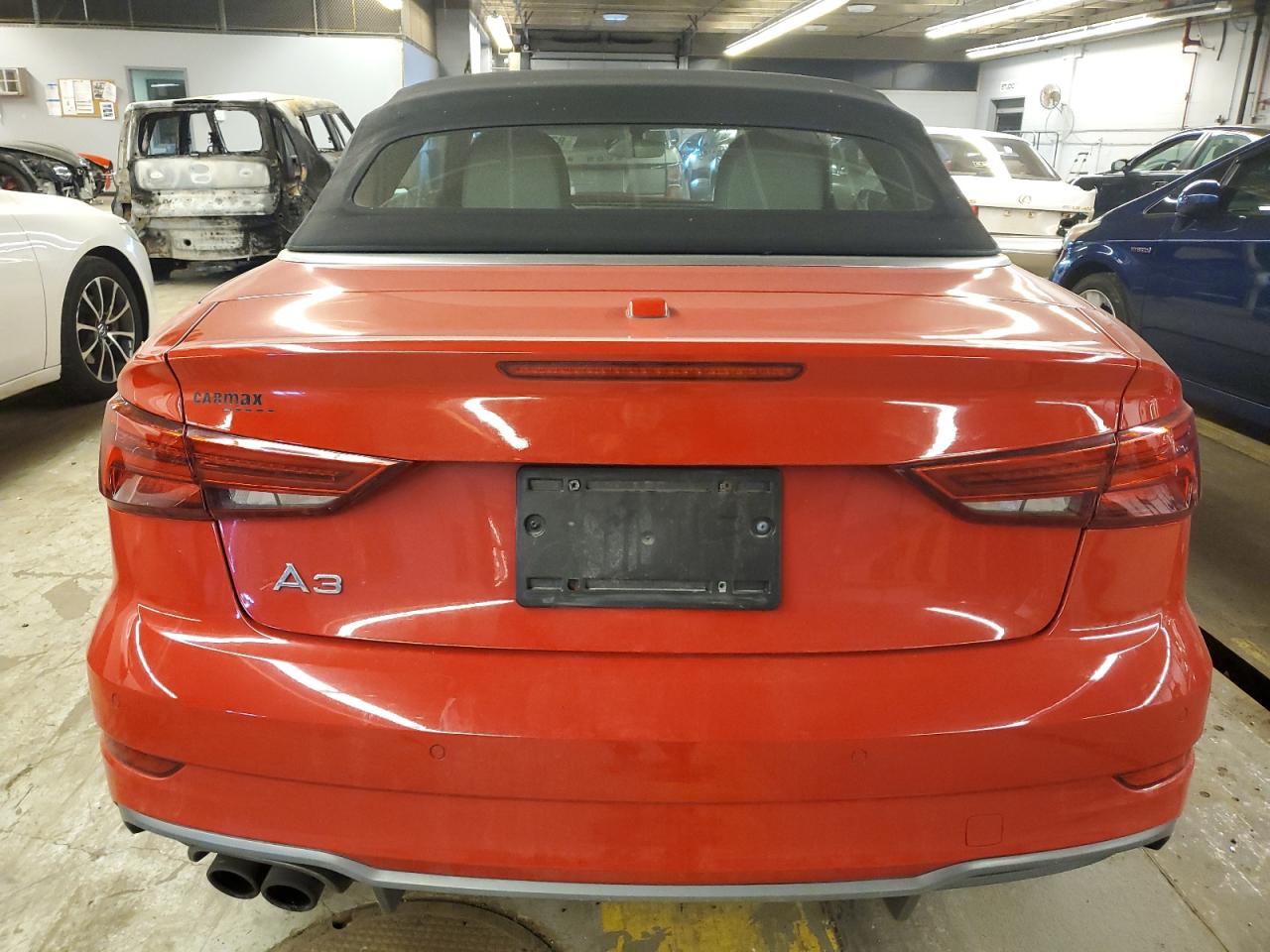 2018 Audi A3 VIN WAU5ULFF5J1005145 Copart auction photo, front end damage thumbnail 6