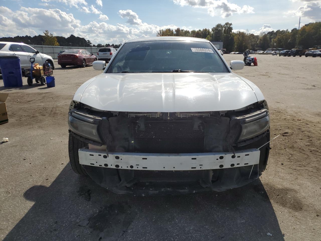 2019 Dodge Charger VIN 2C3CDXAT0KH568304 Copart auction photo, front end damage thumbnail 5