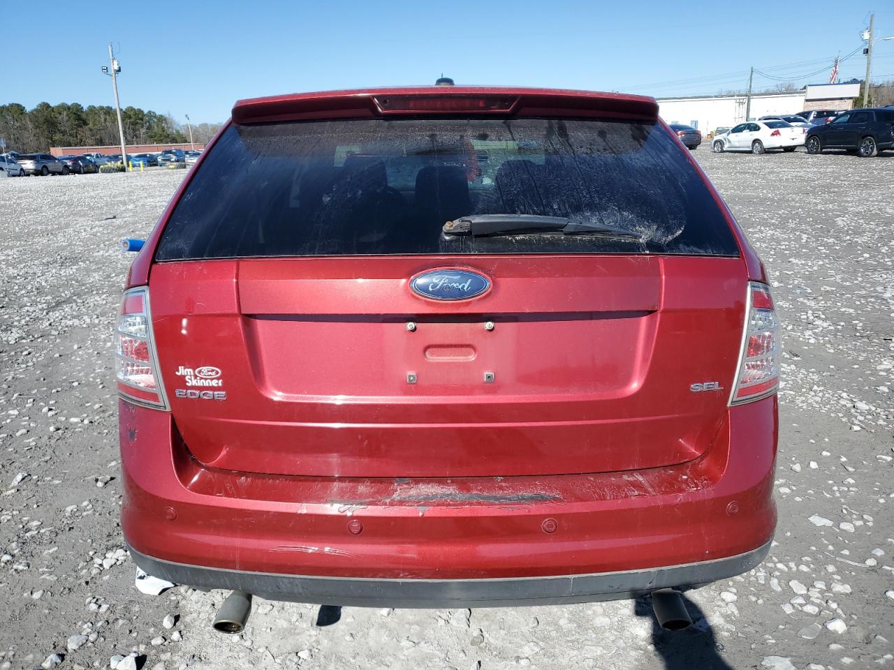 2007 Ford Edge VIN 2FMDK39C67BA76207 Copart auction photo, front end damage thumbnail 6