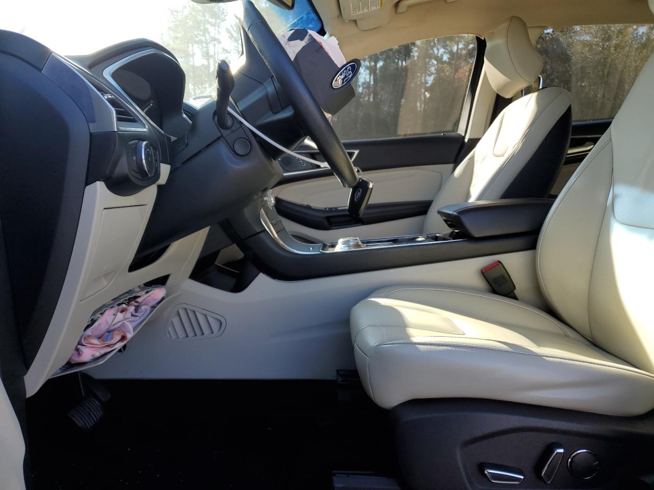 2019 Ford Edge VIN 2FMPK3K99KBB66598 Copart auction photo, front end damage thumbnail 7