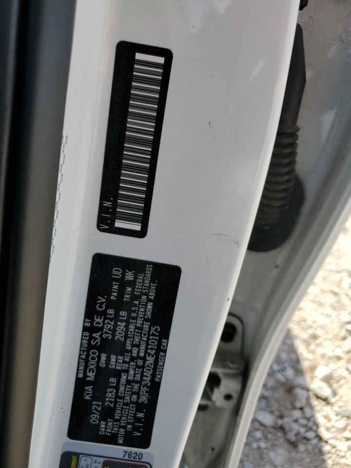 2021 KIA Forte VIN 3KPF34AD2ME410175 Copart auction photo, front end / minor dent/scratches damage thumbnail 13