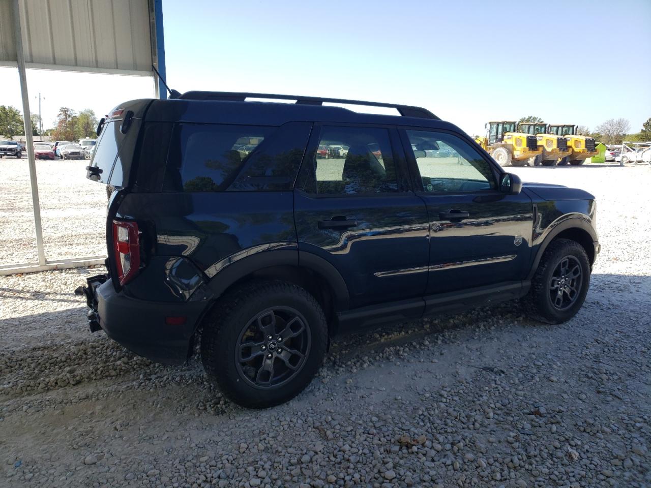 2022 Ford Bronco VIN 3FMCR9B69NRD52828 Copart auction photo, rear end / side damage thumbnail 3