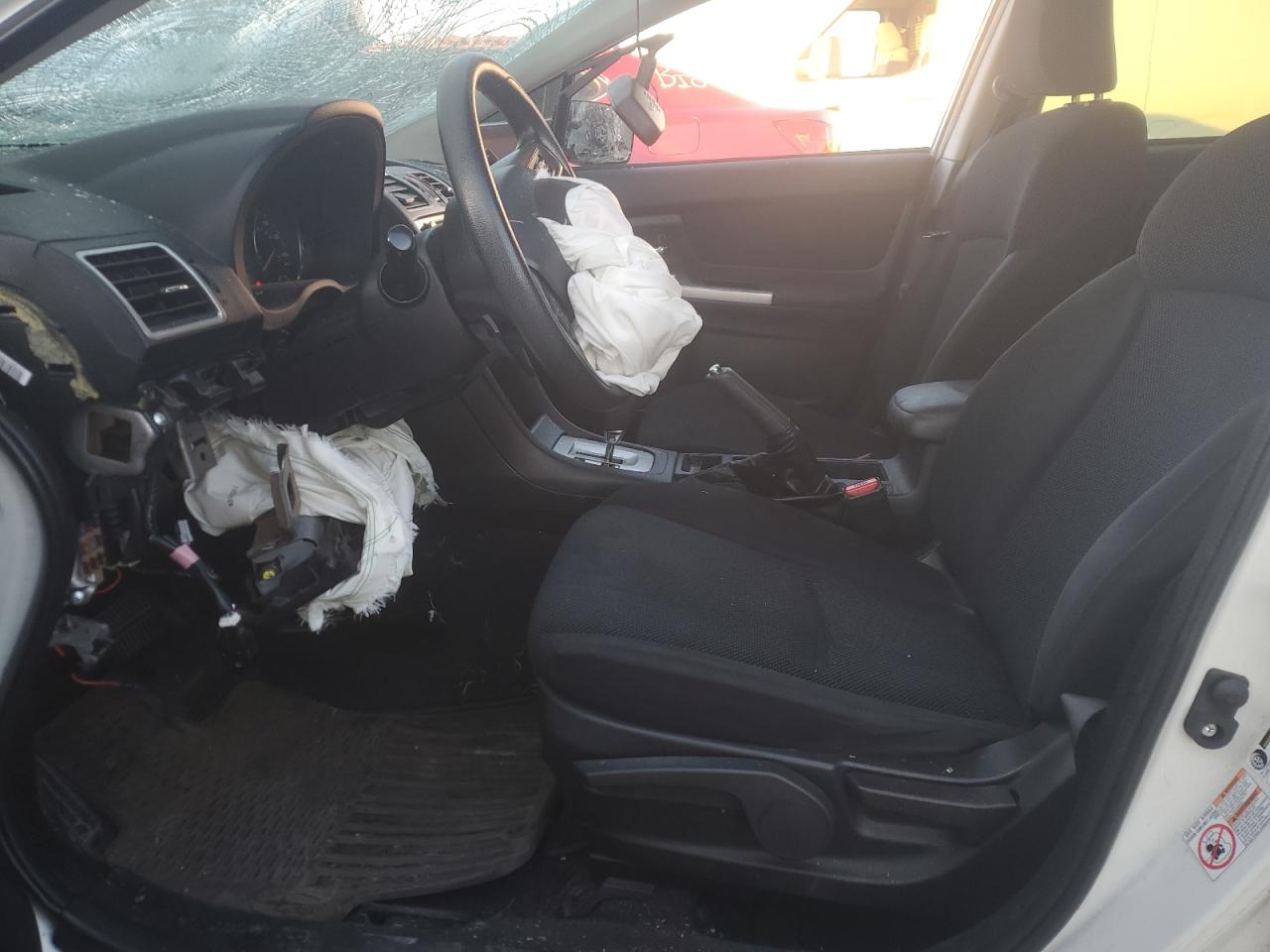 2015 Subaru Impreza VIN JF1GPAC60FH235272 Copart auction photo, front end / side damage thumbnail 7