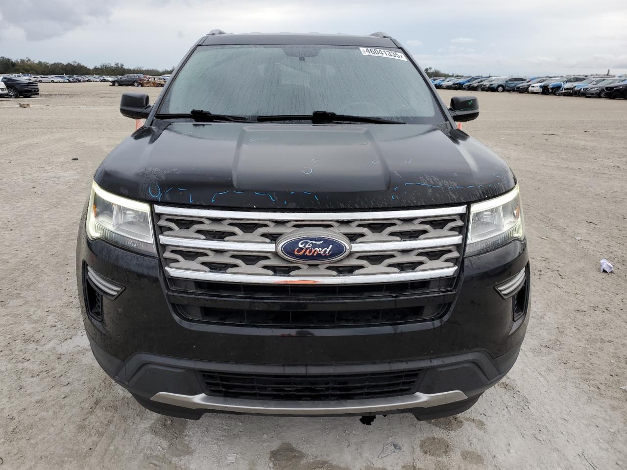 2018 Ford Explorer VIN 1FM5K7DH5JGA12156 Copart auction photo, front end / side damage thumbnail 5