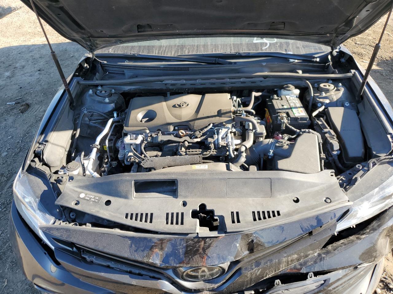 2020 Toyota Camry VIN 4T1C11AK5LU386259 Copart auction photo, front end damage thumbnail 11