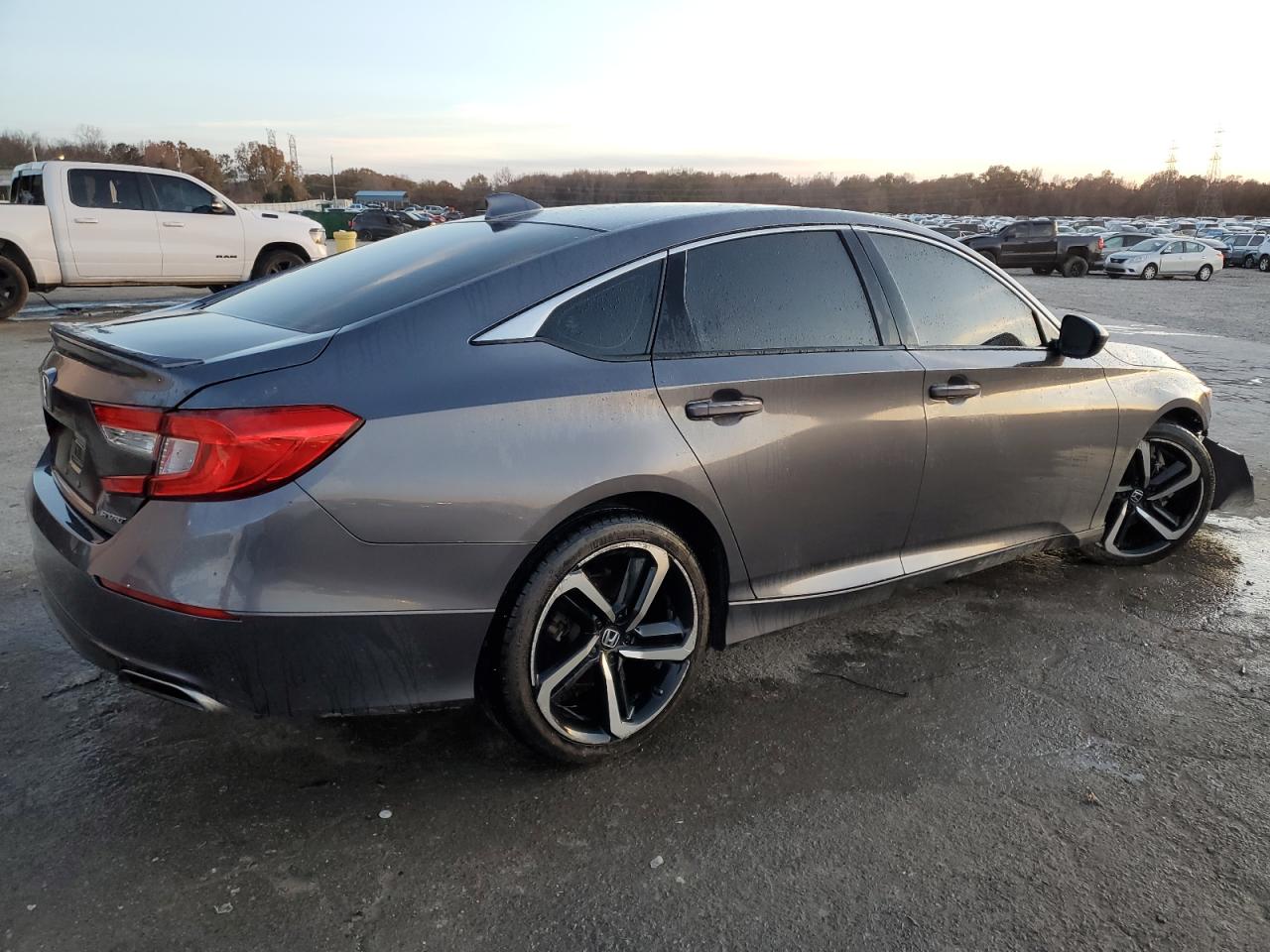 2019 Honda Accord VIN 1HGCV1F33KA024619 Copart auction photo, all over damage thumbnail 3