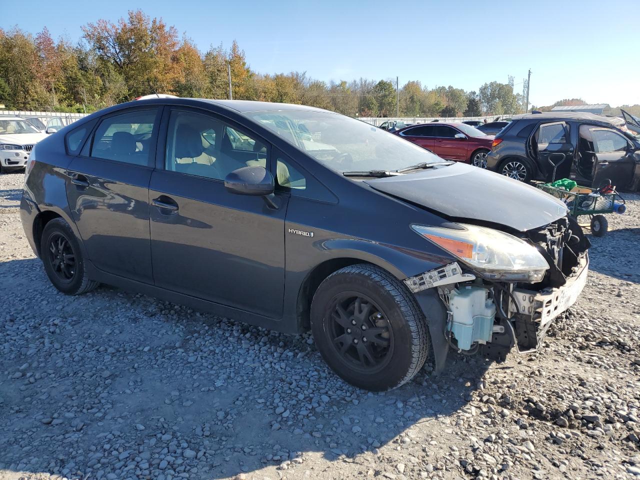 2015 Toyota Prius VIN JTDKN3DU6F0433680 Copart auction photo, front end damage thumbnail 4