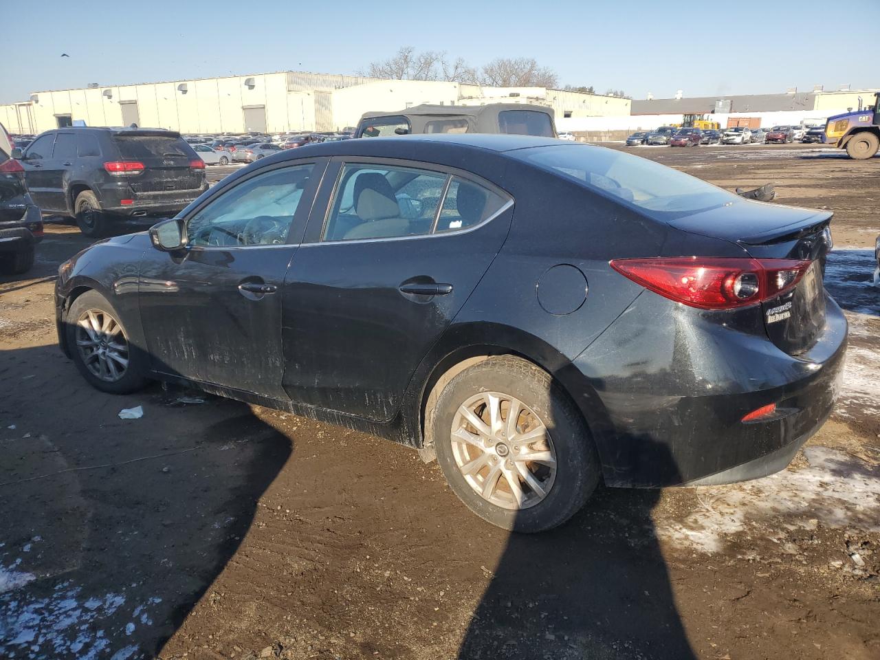 2014 Mazda 3 VIN JM1BM1V79E1192965 Copart auction photo, front end damage thumbnail 2