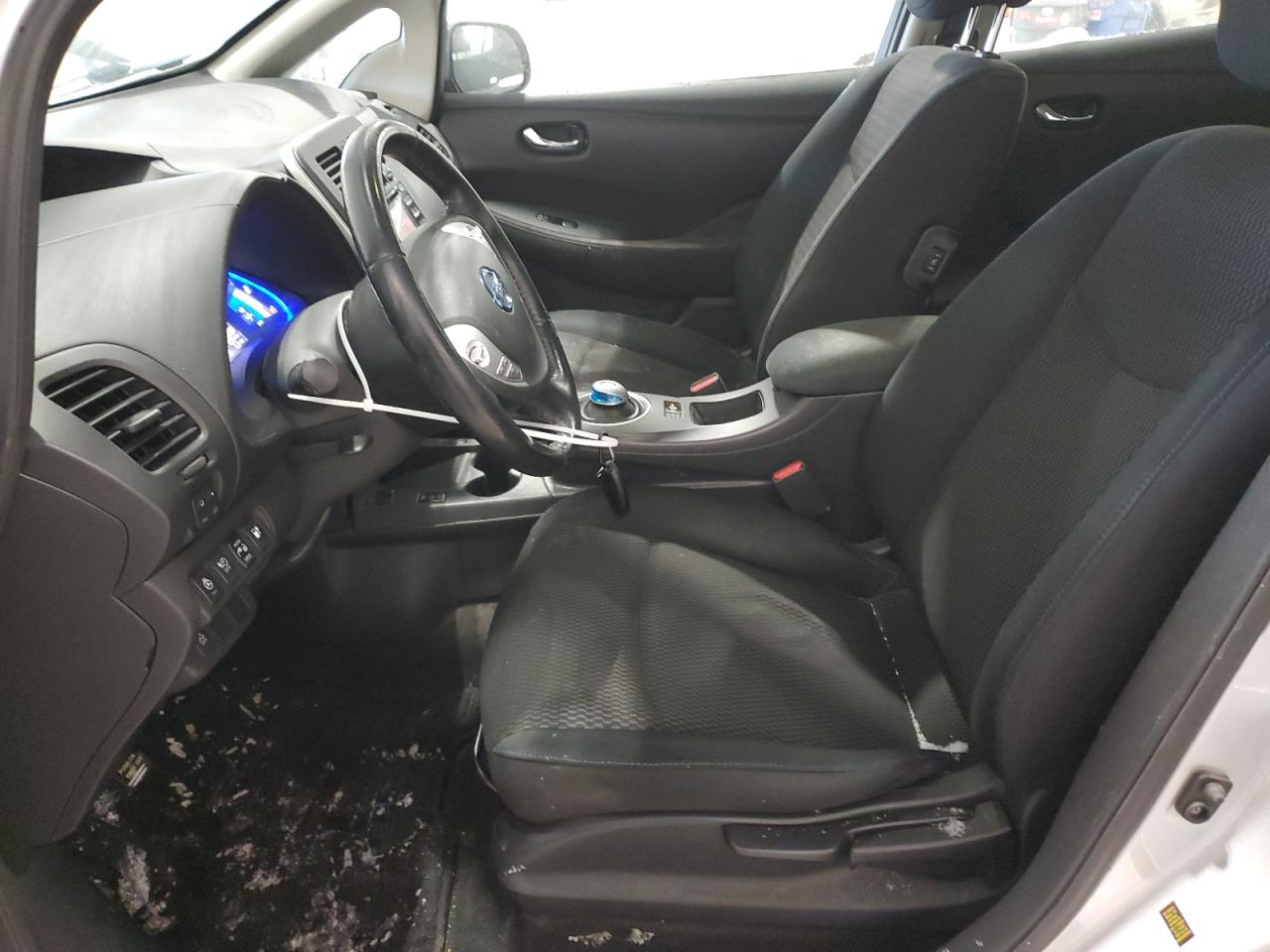 2015 Nissan Leaf VIN 1N4AZ0CP5FC307955 Copart auction photo, front end damage thumbnail 7