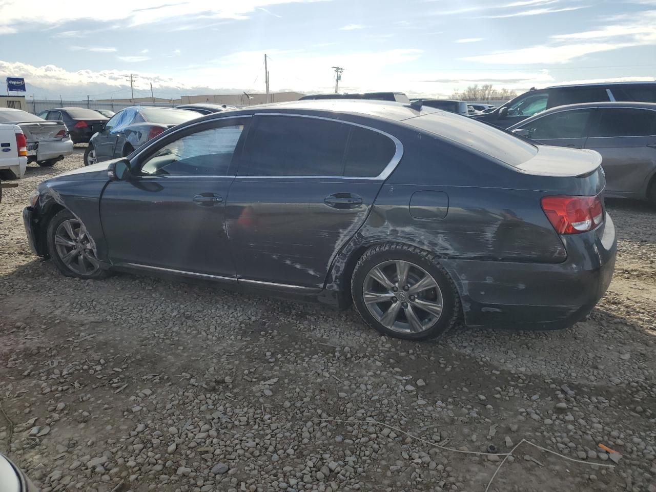2011 Lexus GS VIN JTHCE1KS9B0028934 Copart auction photo, front end / rear end damage thumbnail 2
