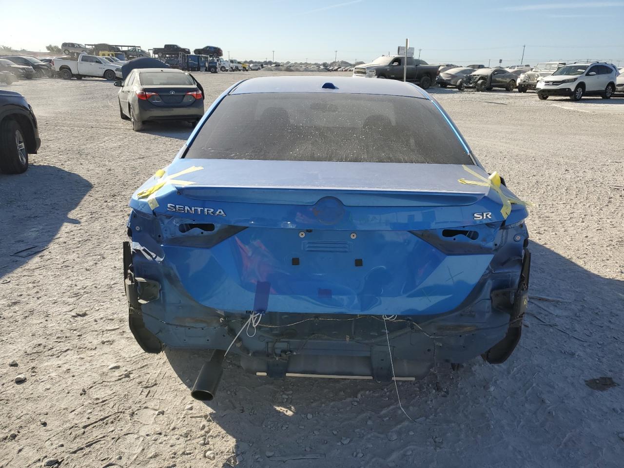 2020 Nissan Sentra VIN 3N1AB8DV7LY212362 Copart auction photo, rear end damage thumbnail 6